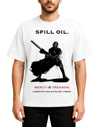 Helldivers 2 Malevolon Creek Spill Oil Graphic T-Shirt